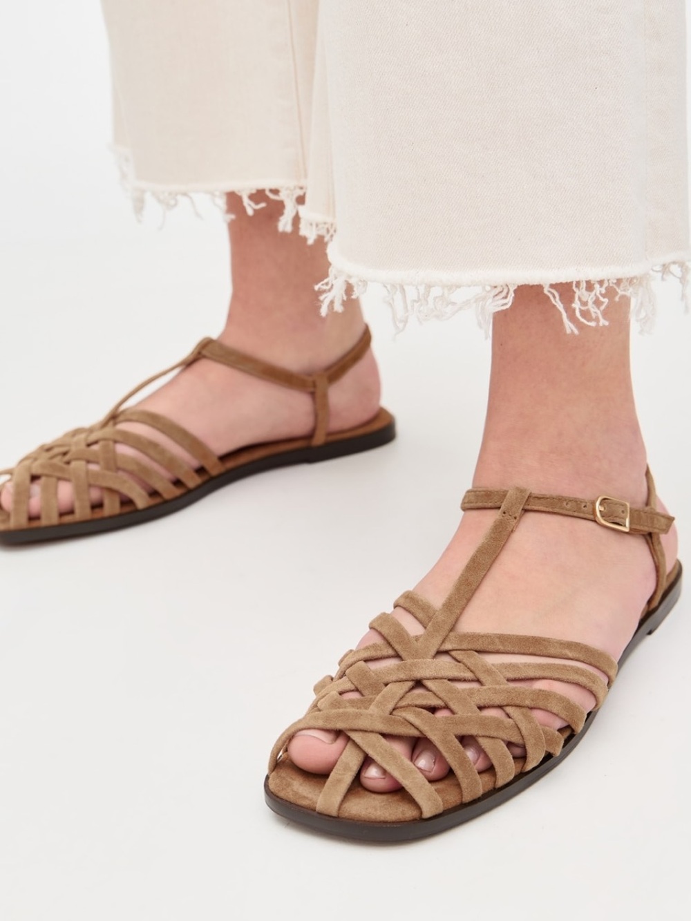 Madewell Milano Fisherman Sandals Suede - Picture 4 of 16